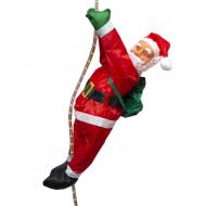 Электрогирлянда Мягкий Санта 60 см на веревке дюралайт светодиодная (LED) 1 м