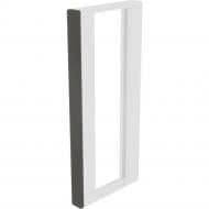 Шкаф Софи(В вставка) графит серый/белый Світ Меблів