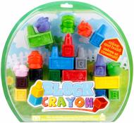 Набор восковых мелков Wooky Ферма фигурные 06003