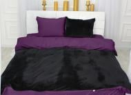 Наволочка велюр Winter Delicate 28-0108 Orticante 40x60 см черный/фиолетовый MirSon
