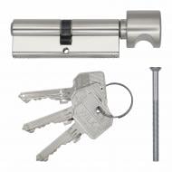 Цилиндр Wilka 30x30 ключ-вороток 60 мм сатин 1405 C K423 Цилиндр Wilka 30x30 ключ-вороток 60 мм сатин 1405 C K423