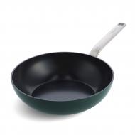 Сковорода wok GreenPan Evolution 28 см 3,6 лтемно-зелена CC006392-001