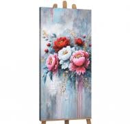 Картина на полотні Букет півоній 115x50 см YS-Art