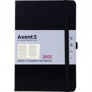 Еженедельник 2021 Prime Strong А5 черный Axent 8507-21-01-a