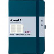 Щотижневик 2021 Prime Strong А5 малахітовий Axent 8507-21-31-a