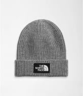 Шапка THE NORTH FACE TNF LOGO BOX CUFFED BEANIE NF0A3FJXDYY1 р.one size серый