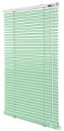 Жалюзи Rollotex алюминиевые горизонтальные с фиксацией 145х140 см Бирюзовые глянцевые