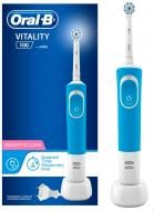 Электрическая зубная щетка Oral-B Sensitive Clean Vitality 100 Blue