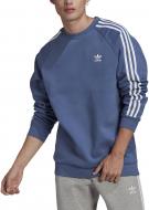 Свитшот Adidas 3-STRIPES CREW GN3482 р. L голубой