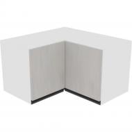 Шкаф Софи (А 60х60 прямой (320) левая) шелковый камень/белый Світ Меблів Шкаф Софи (А 60х60 прямой (320) левая) шелковый камень/белый Світ Меблів