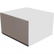 Шафа Софі (А 60 (570)) глиняний сірий/білий Світ Меблів Шафа Софі (А 60 (570)) глиняний сірий/білий Світ Меблів