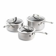 Набір ковшів GreenPan Premiere, 16/18/20 см, 1.6/2,1/3,1 л з керамічним покриттям (CC003822-001)