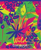 Тетрадь школьная 96 лист. линия WILD ANIMALS NEON YES