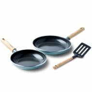 Набір сковорід GreenPan Mayflower 20+24 см + лопатка з прорізами (CC001570-001)