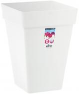 Горщик пластиковий Elho Loft Urban Square High квадратний 19 л (230395) білий Горщик пластиковий Elho Loft Urban Square High квадратний 19 л (230395) білий
