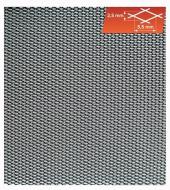 Сетка Elegant бампера черная 100х30 №1 EL /511031/1