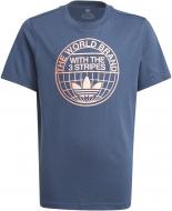 Футболка Adidas TEE GN4127 синій