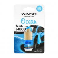 Ароматизатор подвесной WINSO Fresh WOOD Ocean 530320 4 мл