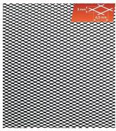 Сетка Elegant бампера черная 100х30 №2 EL 511032