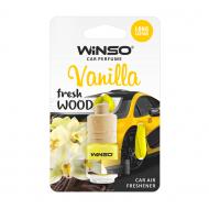 Ароматизатор подвесной WINSO Fresh WOOD Vanilla 530310 4 мл