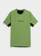Футболка 4F TSHIRT FNK M437 4FAW23TFTSM437-41S р.M зеленый