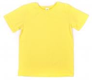 Футболка унисекс Luna Kids р.158 желтый