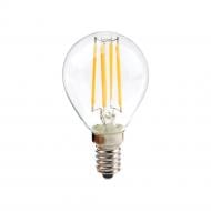 Лампа светодиодная LightMaster FIL Deco 4,5 Вт E14 2700 К 220 В прозрачная LB-657 P45 4.5W E14 2700K