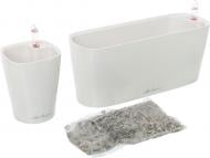 Набор Lechuza Вазон Delta 20 + Mini Deltini в подарок (N15560 -14950) белый