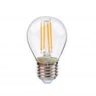 Лампа світлодіодна LightMaster FIL Deco 6,5 Вт E27 2700 К 220 В прозора LB-657