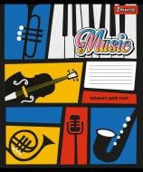 Зошит для нот 1В Music А5 12 аркушів 1 вересня