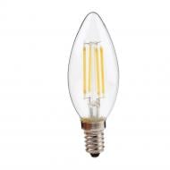 Лампа світлодіодна LightMaster FIL Deco C37 4,5 Вт E14 4000 К 230 В прозора LB-658