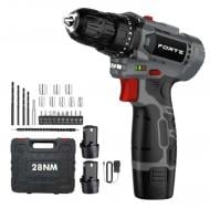 Шуруповерт аккумуляторный Forte CD-12BC 12В, 1,5А CD-12BC