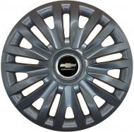 Колпак для колес SJS Chevrolet 217 R14" 4 шт. черный (110803)