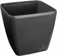Кашпо Plastkon Flower Lover Quadrato квадратний 5,4 л антрацит
