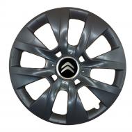 Колпак для колес SJS Citroen 225 R14" 4 шт. черный (110843)