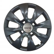 Колпак для колес SJS Dacia 225 R14" 4 шт. черный (110844)