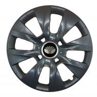 Колпак для колес SJS Daewoo 225 R14" 4 шт. черный (111000)