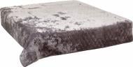 Покрывало Greek Velvet 160x220 см La Nuit антрацит