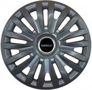 Колпак для колес SJS Geely 217 R14" 4 шт. черный (110835)
