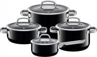 Набір каструль WMF з кришками Fusiontec Mineral Black Набір каструль WMF з кришками Fusiontec Mineral Black