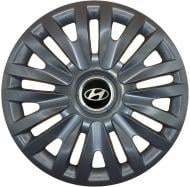 Колпак для колес SJS Hyundai 217 R14" 4 шт. черный (110812)