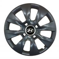 Колпак для колес SJS Hyundai 225 R14" 4 шт. черный (110851)