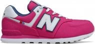 Кроссовки для девочек демисезонные New Balance GC574SOE GC574SOE р.37 розовые