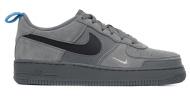 Кроссовки детские демисезонные Nike AIR FORCE 1 GS DQ1097-001 р.38 серые