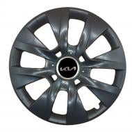 Колпак для колес SJS Kia NEW 225 R14" 4 шт. черный (110876)