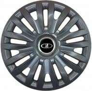 Колпак для колес SJS Lada 217 R14" 4 шт. черный (110814)