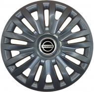 Колпак для колес SJS Nissan 217 R14" 4 шт. черный (110818)