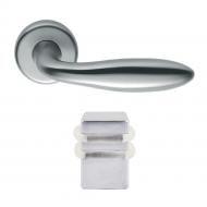 Комплект фурнитуры без замка Colombo® Mach матовый хром без петель