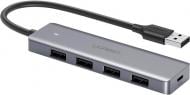 USB-хаб UGREEN 4-Port USB 3.0 Hub with Micro USB Power Supply Grey (50985)