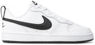 Кроссовки детские демисезонные Nike COURT BOROUGH LOW 2 (GS) BQ5448-104 р.39 белые